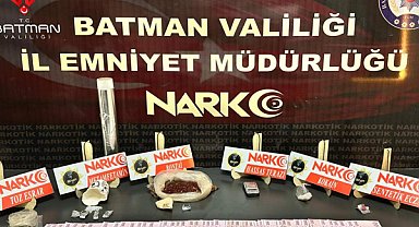 Batman’da uyuşturucu operasyonu