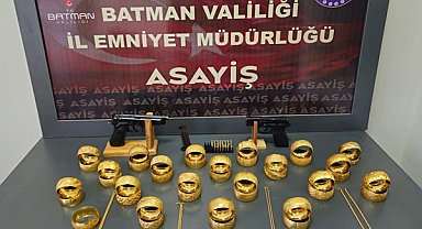Batman’daki kar maskeli kuyumcu soygunu aydınlatıldı