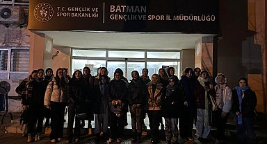 Batmanlı gençler, Tarih ve Kültür Kampları kapsamında Hakkari’ye uğurlandı