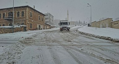 Bayburt’ta karla mücadele
