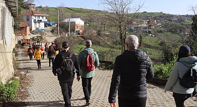 Bizim Köy Doğa Yürüyüşü bu ay Nebihoca’da gerçekleştirildi