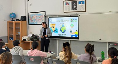 Bodrum'da çocuklara sıfır atık eğitimi 