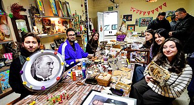 Bornova’da “Atıktan Sanata Genç Bakış” etkinliği düzenlendi