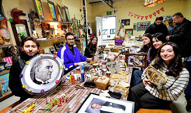 Bornova’da “Atıktan Sanata Genç Bakış” etkinliği düzenlendi