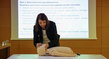 Büyükşehirde ilk yardım eğitimi