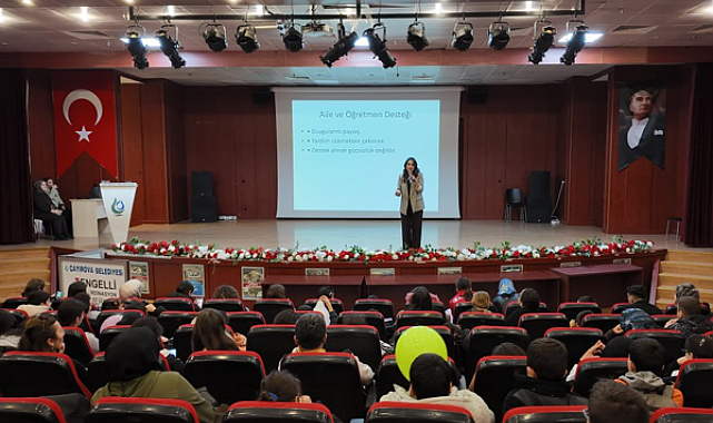 Çayırova’da Akran Zorbalığı ve Sınav Kaygısı Semineri düzenlendi
