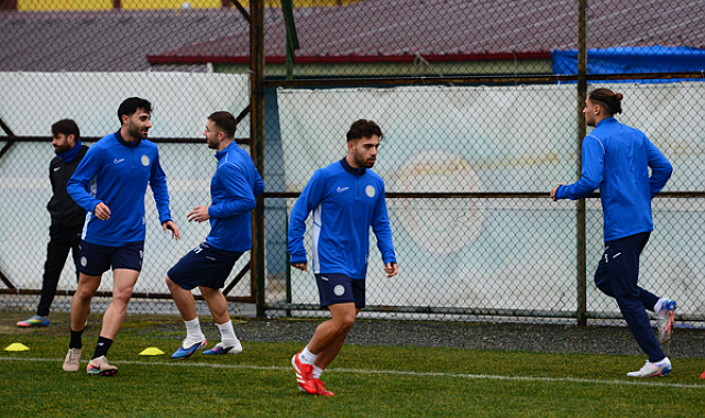 Çaykur Rizespor, Beyoğlu Yeni Çarşı maçı hazırlıklarına başladı 