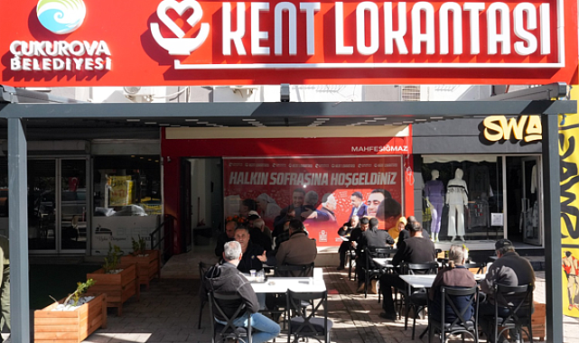 Çukurova Kent Lokantaları hizmete açıldı