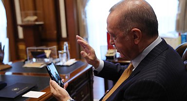 Cumhurbaşkanı Erdoğan, BAE Devlet Başkanı Al Nahyan ile görüştü