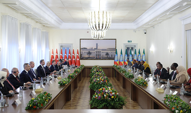 Cumhurbaşkanı Erdoğan, Etiyopya Başbakanı Ali ile görüştü