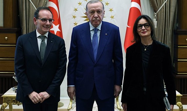 Cumhurbaşkanı Erdoğan, İtalya Büyükelçisi Manzo’yu kabul etti