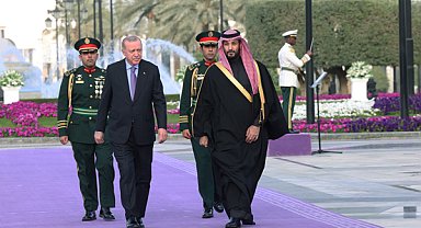 Cumhurbaşkanı Erdoğan, Muhammed bin Selman ile bir araya geldi