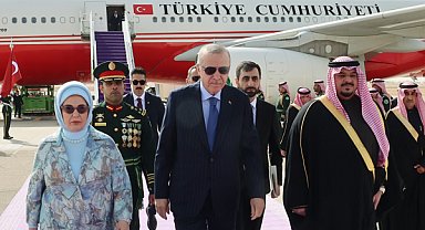 Cumhurbaşkanı Erdoğan, Suudi Arabistan’da 
