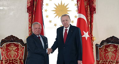 Cumhurbaşkanı Erdoğan, Ürdün Kralı 2. Abdullah ile görüştü