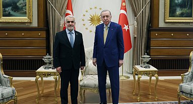 Cumhurbaşkanı Erdoğan, Yapıcıoğlu'nu kabul etti