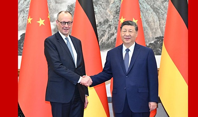 Cumhurbaşkanı Xi, Almanya Başbakanı Merz’i kabul etti