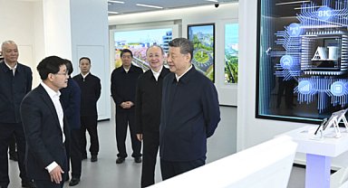 Cumhurbaşkanı Xi Beijing’de bilgi teknolojileri inovasyon bölgesini ziyaret etti
