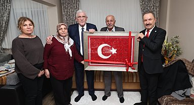 Dervişoğlu, şehit Dolapci'nin ailesiyle birlikte iftar yaptı