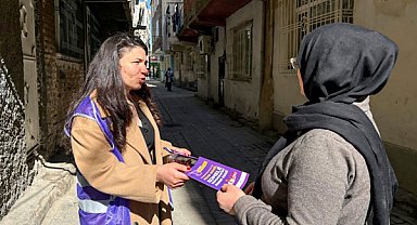 Diyarbakır’da 8 Mart etkinlikleri kapsamında 650 hane ziyaret edildi