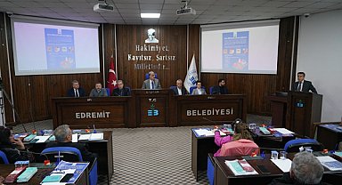Edremit’te Şubat ayı muhtarlar toplantısı yapıldı