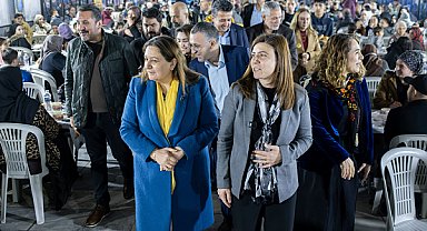  Eşbaşkan Bucak vatandaşlarla iftar yaptı