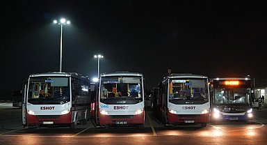 ESHOT’ta garaj parklanması dijital sisteme geçti