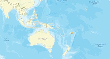 Fiji’de 5.1 büyüklüğünde deprem