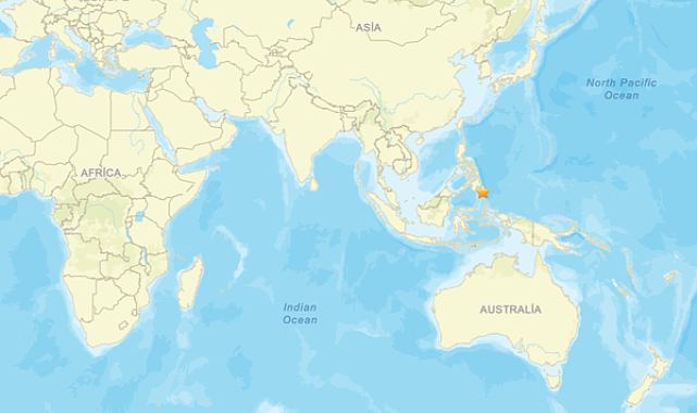 Filipinler’de deprem