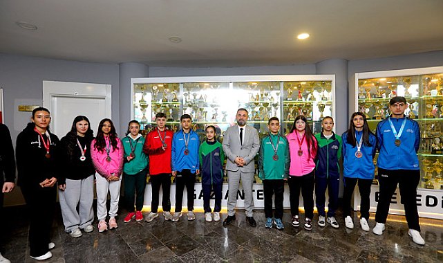 Gaziantep Büyükşehir Belediye Spor Kulübü 71 madalya kazandı