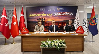 Gaziantep'te çiftçilere reflektör dağıtımı için protokol imzalandı