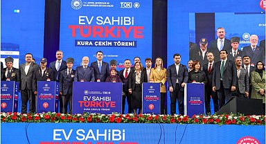 Gaziantep’te inşa edilecek sosyal konutların kuraları çekildi