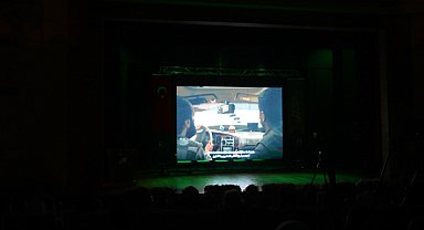 Gaziantep’te “Yeşil Otobüs” belgesel filminin ilk gösterimi yapıldı 