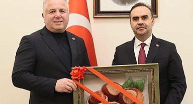 Giresun Belediye Başkan Vekili Kara, Bakan Kacır’ı ziyaret etti