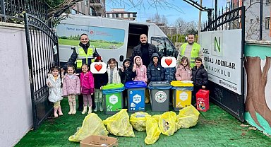 Giresun'da öğrencilere Sıfır Atık Eğitimi veriliyor
