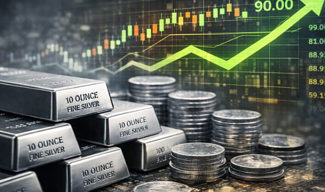 Gümüş 90 dolar ile ikinci haftalık kazancına hazırlanıyor