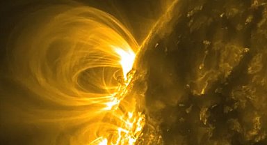 Güneş'te maksimum X sınıfı bir güneş patlaması meydana geldi