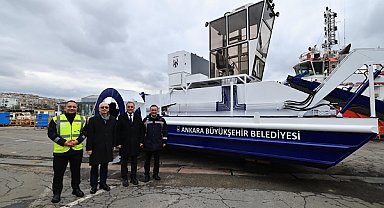 Haliç Tersanesi’nde yerli baraj temizleme aracı üretildi