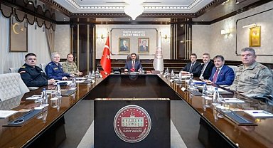 Hatay’da asayiş ve güvenlik toplantısı yapıldı