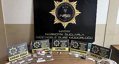 Hatay’da uyuşturucu operasyonu