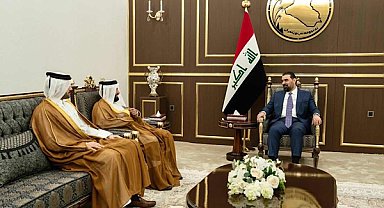 Irak Temsilciler Meclisi Başkanı, Katar Büyükelçisi ile görüştü