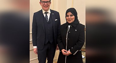 İsveç Parlamentosu Başkanı Norlen, Katar Devleti Büyükelçisi ile görüştü