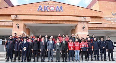 Japonya’nın Ankara Büyükelçisi Masami'den AKOM'a ziyaret