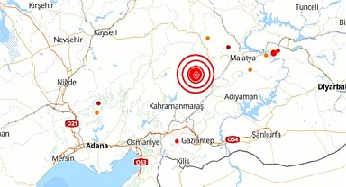 Kahramanmaraş'ta deprem