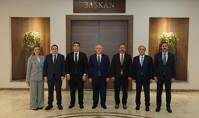 Kamu Denetçiliği Kurumu heyetinden Çorum Belediyesi’ne ziyaret