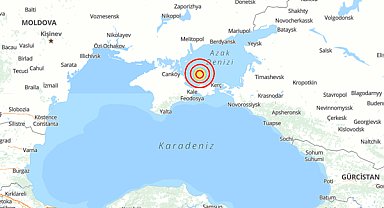 Karadeniz'de 4.9 büyüklüğünde deprem