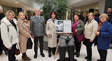 Karamürsel’de “Aydın Demir Anısına” sergisi açıldı 