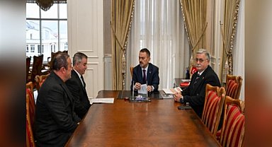 Karamürsel ve Dilovası muhtarlarından Vali Aktaş’a ziyaret