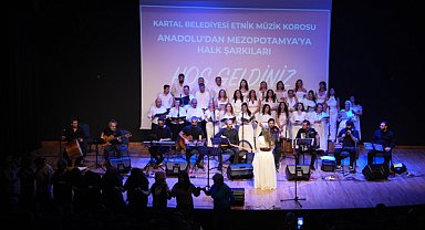 Kartal Belediyesi Etnik Müzik Korosu, konser verdi