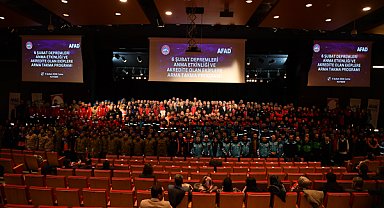 Kayseri'de 6 Şubat depremleri anma etkinliği düzenlendi