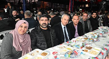 Kepez'de ilk iftar Düdenbaşı'nda kuruldu